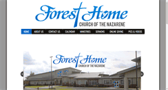 Desktop Screenshot of foresthomenaz.com